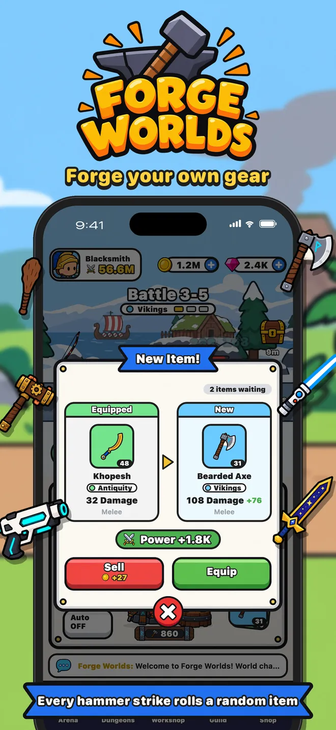 Forge Worlds screenshot #1