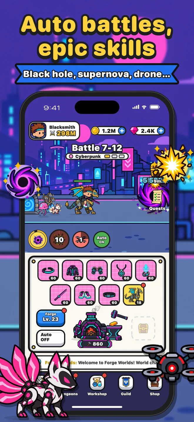 Forge Worlds screenshot #5