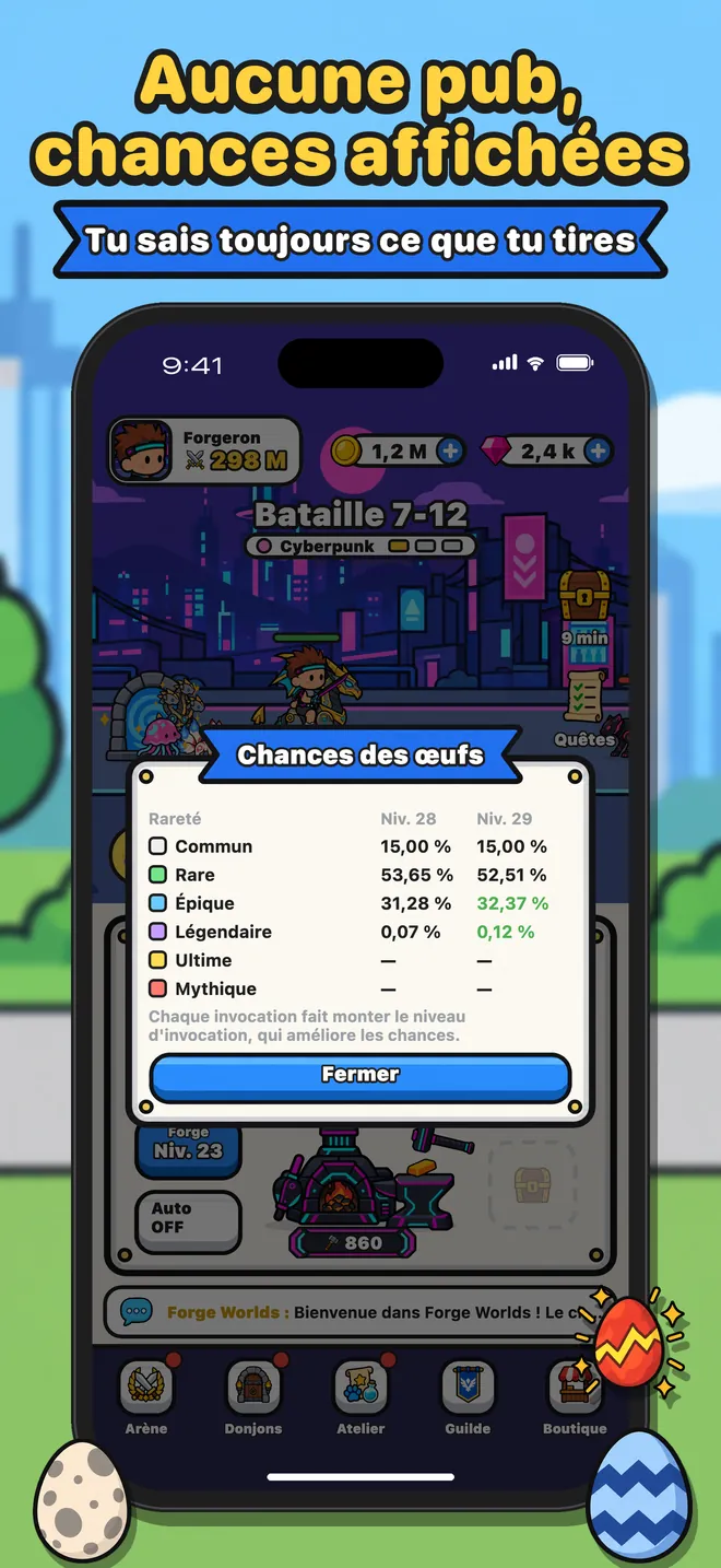 Capture d'écran de Forge Worlds n° 10