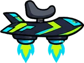 Neon Hoverboard